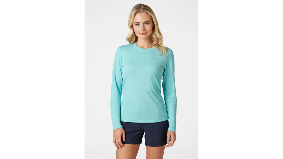 Helly Hansen HH Lifa Active Solen Long Sleeve, Glacier Blue, Small - Womens, 49352-648-S