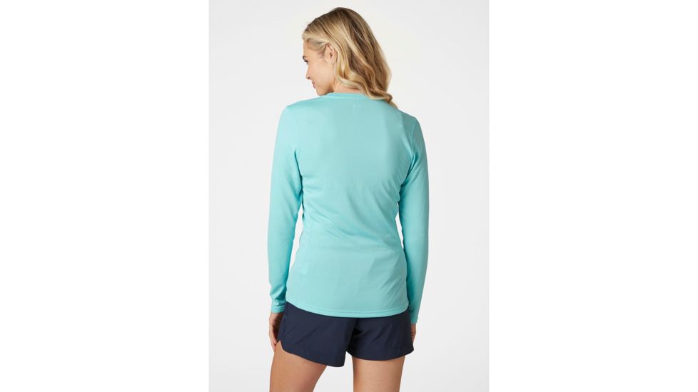 Helly Hansen HH Lifa Active Solen Long Sleeve, Glacier Blue, Small - Womens, 49352-648-S