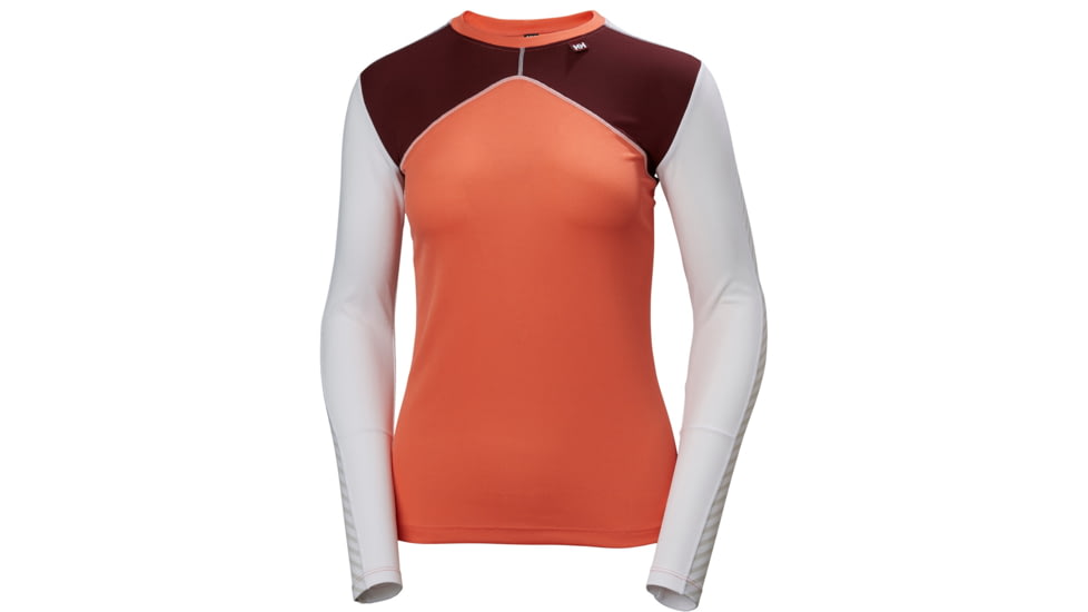 Helly Hansen Hh Lifa Light Crew, Living Coral, Large 48326-237-L