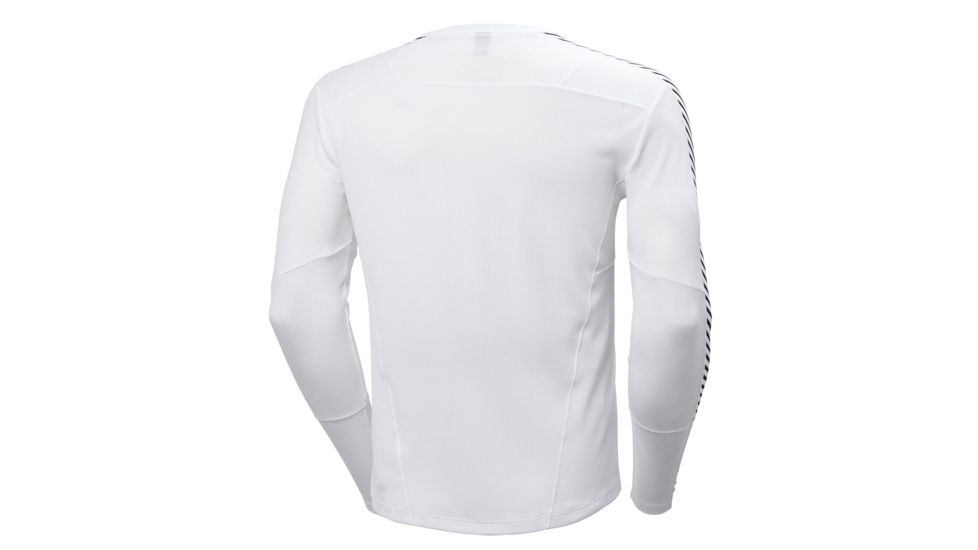 Helly Hansen Hh Lifa Stripe Crew - Mens, White, XL, 48800-001-XL
