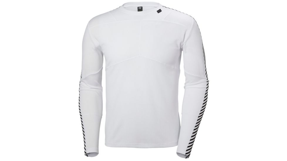 Helly Hansen Hh Lifa Stripe Crew - Mens, White, XXXL, 48800-001-3XL