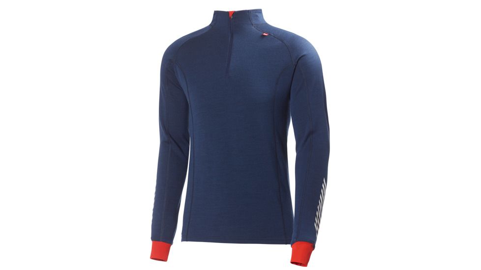 Helly Hansen HH Warm Freeze 1/2 Zip - Men's-Evening Blue/Racer Print-XX-Large