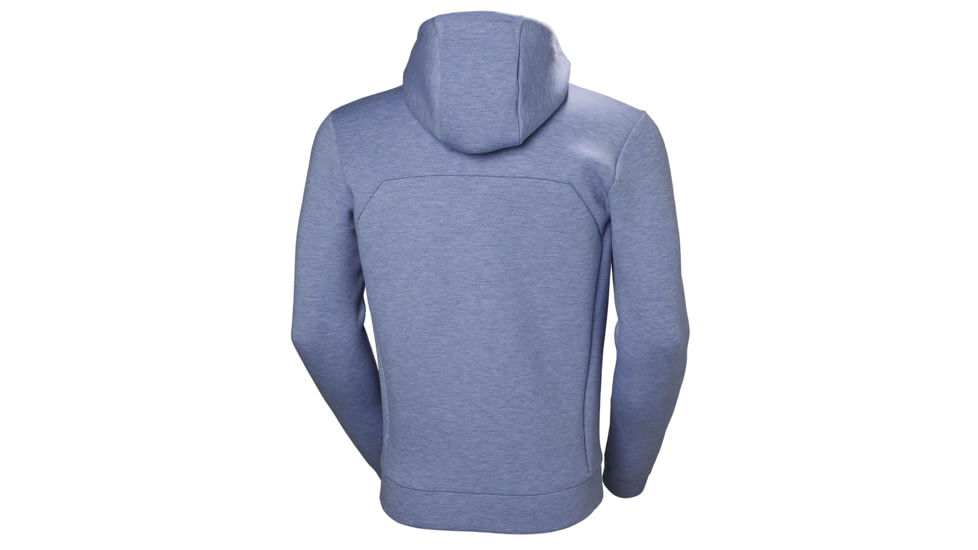 Helly Hansen Hp Ocean Full Zip Hoodie - Mens, Cornflower Melange, Extra Large, 34044509-XL