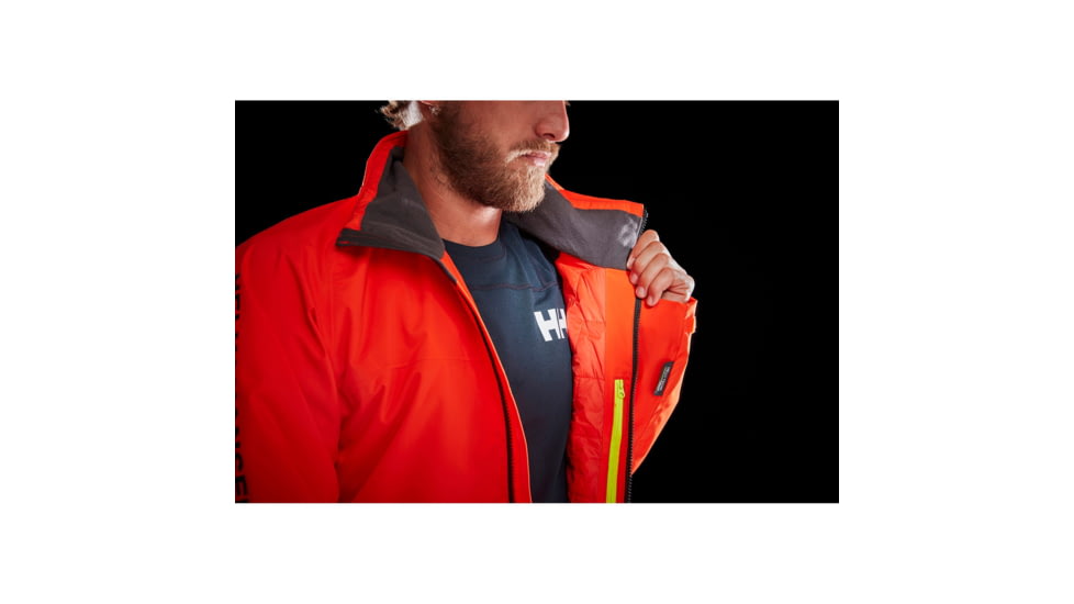 Helly Hansen Hp Racing Midlayer Jacket - Mens, Cherry Tomato, 2XL, 34041147-2XL