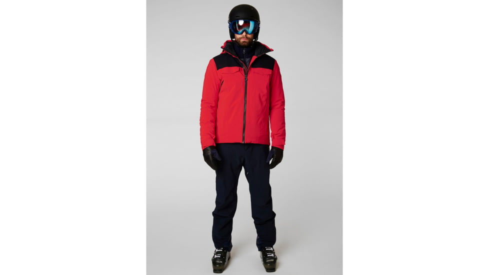 Helly Hansen Jackson Jacket - Mens, Alert Red, 2XL, 65658222-2XL