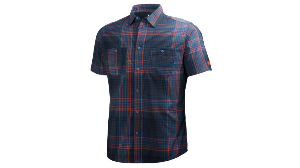 Jotun Nordic Short Sleeve Shirt - Mens-Ebony-X-Large