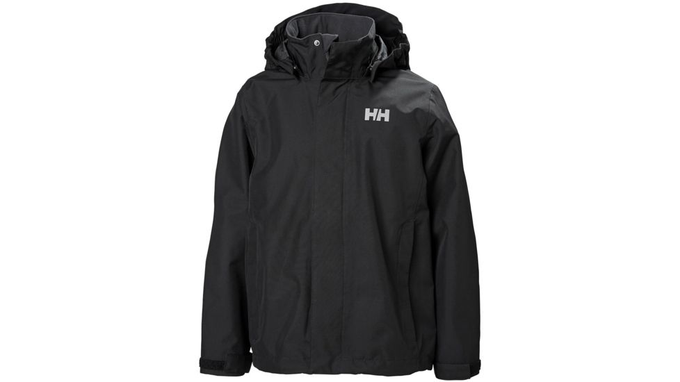 Helly Hansen JR Seven J Jacket - Kids, Black, 16, 41632-990-16