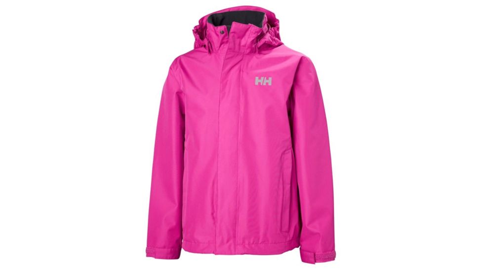 Helly Hansen Jr Seven J Jacket, Very Berry, 8, 41632-151-8
