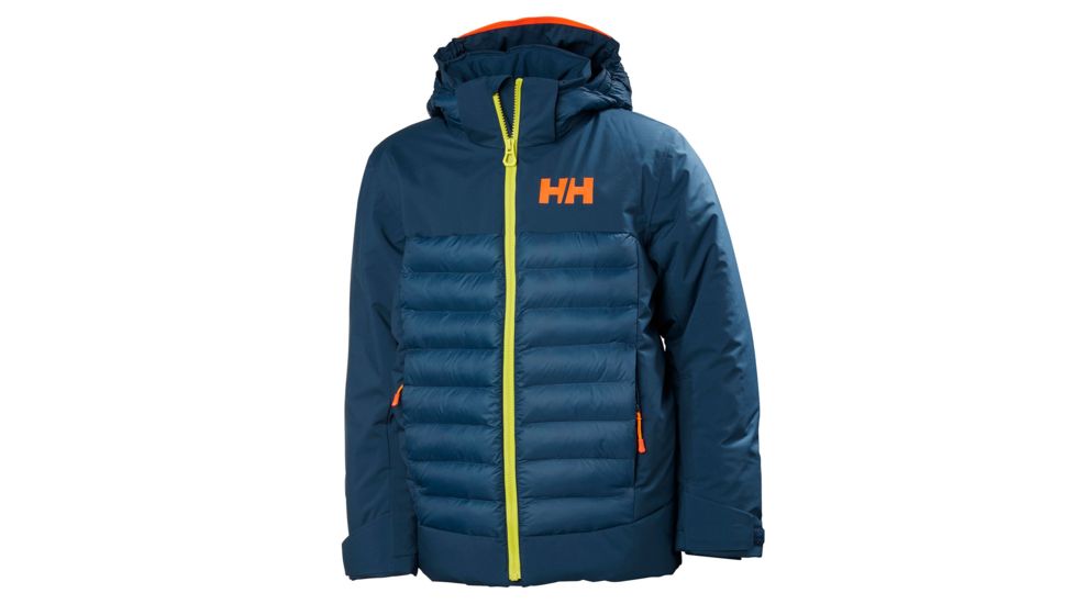 Helly Hansen Junior Summit Jacket, Dark Teal, 140/10, 41645-504-10