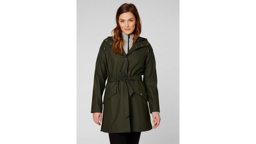 Helly Hansen Kirkwall II Raincoat - Womens, Beluga, Extra Small, 53252-482-XS