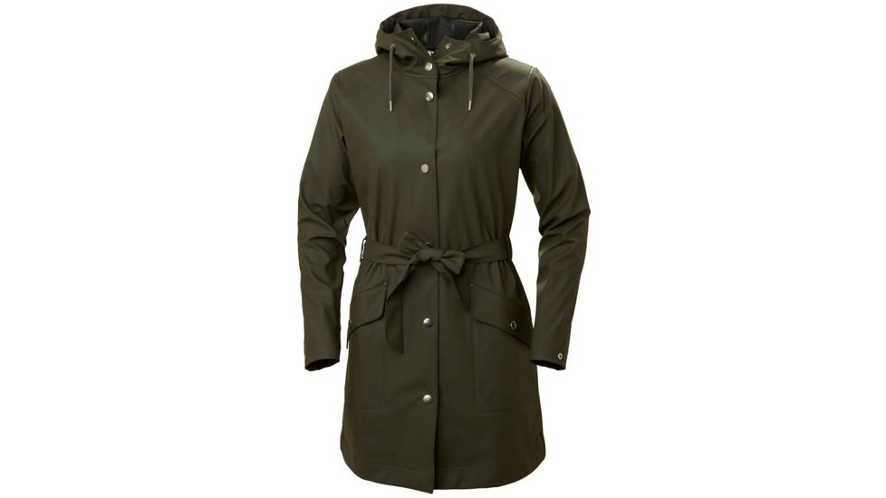 Helly Hansen Kirkwall II Raincoat - Womens, Beluga, Extra Small, 53252-482-XS