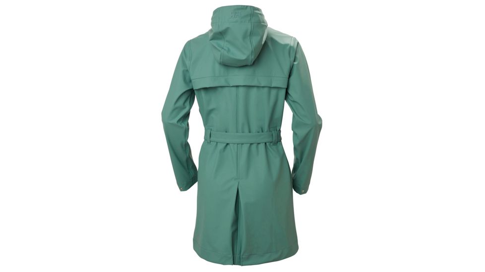Helly Hansen Kirkwall II Raincoat - Womens, Jade, Large, 53252-443-L