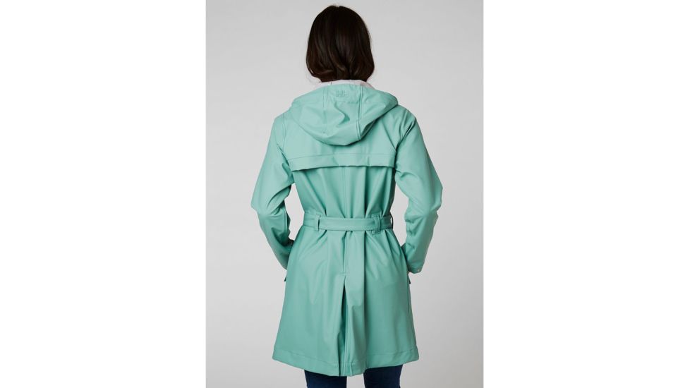 Helly Hansen Kirkwall II Raincoat - Womens, Jade, Large, 53252-443-L