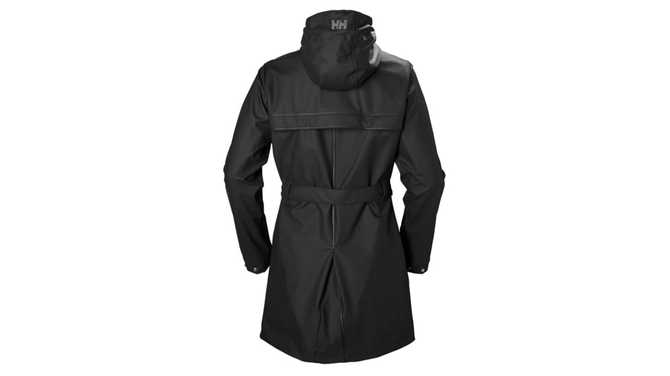 Helly Hansen Kirkwall Rain Coat - Women's, Ebony, Small 64014-980-S