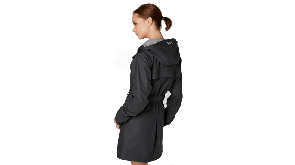 Helly Hansen Kirkwall Rain Coat - Women's, Ebony, Small 64014-980-S