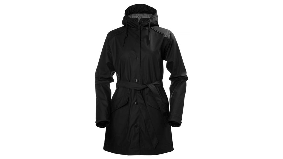 Helly Hansen Kirkwall Rain Coat - Womens, Black, Small, 64014-990-S