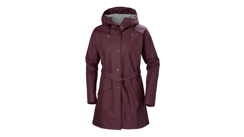 Helly Hansen Kirkwall Rain Coat - Womens, Wild Rose, Large, 64014-662-L
