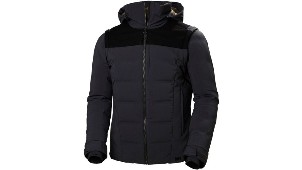 Helly Hansen Kitzbuhel Puffy Jacket - Mens, Ebony, Small, 65656-980-S