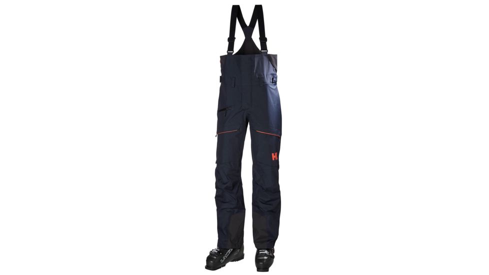 Helly Hansen Kvitegga Bib Shell Pant - Womens, Navy, Large, 65582-597-L