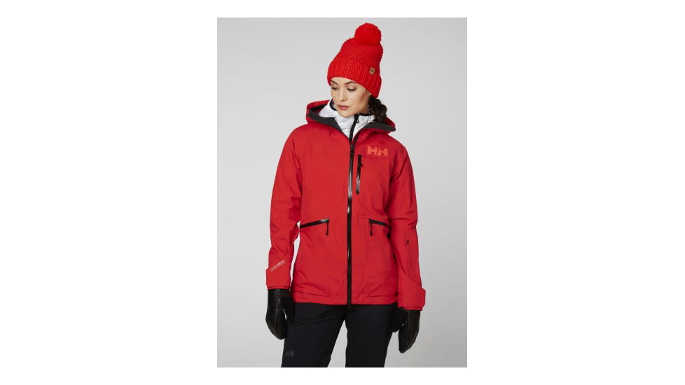 Helly Hansen Kvitegga Shell Jacket - Women's, Alert Red, Small, 65575222-S