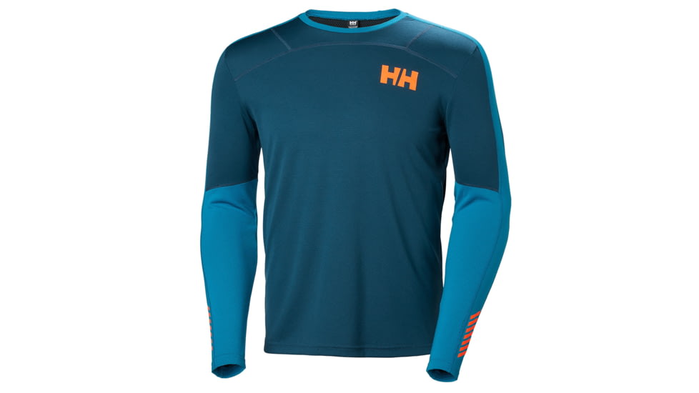 Helly Hansen Lifa Active Crew - Mens, Dark Teal, Small, 48308-504-S