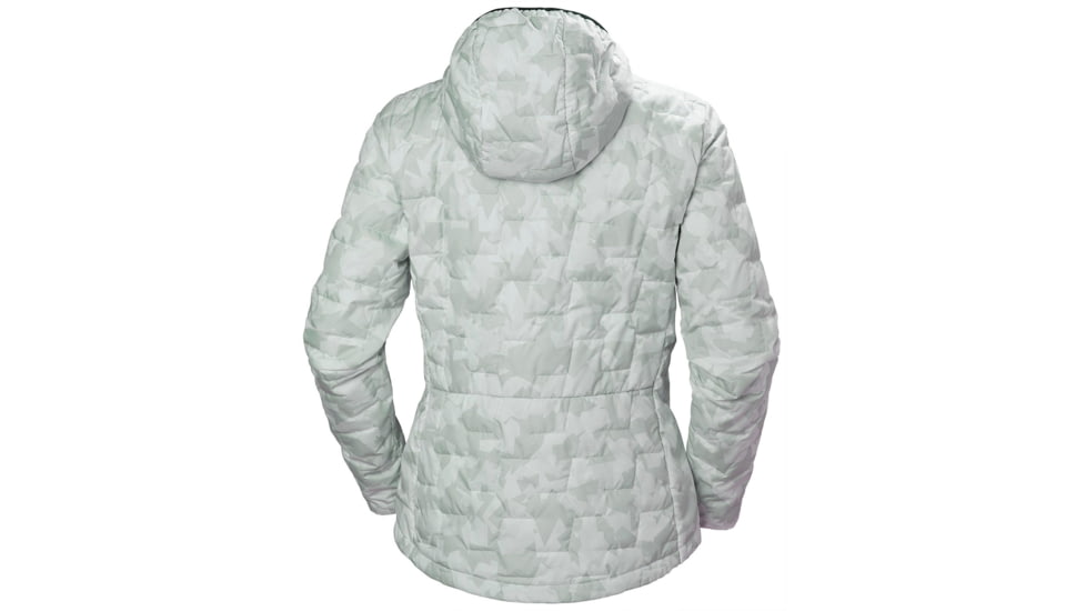 Helly Hansen Lifaloft Hooded Insulator Jacket - Womens, Grey Fog Camo, Small, 65626-853-S
