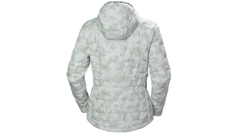 Helly Hansen Lifaloft Hooded Insulator Jacket - Womens, Grey Fog Camo, Small, 65626-853-S