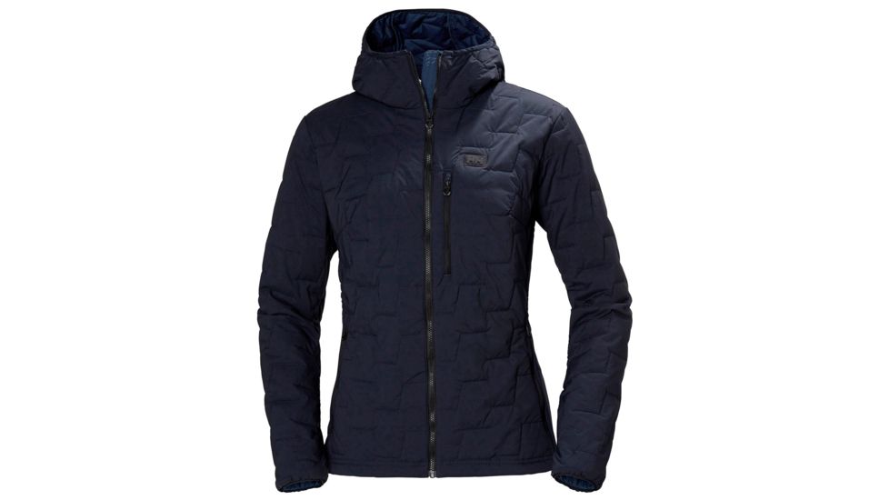 Helly Hansen Lifaloft Hooded Stretch Insulator Jacket - Womens, Navy, Extra Small, 65687-597-XS