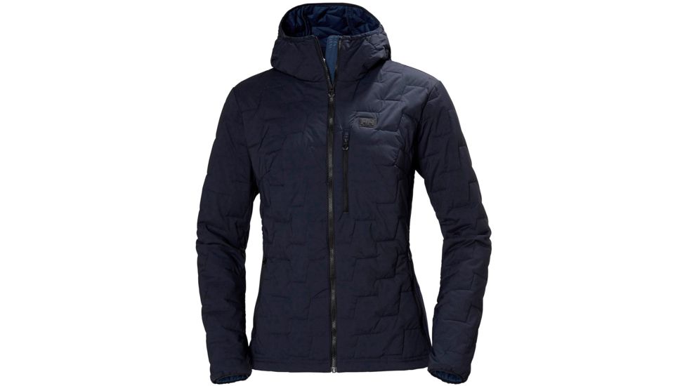 Helly Hansen Lifaloft Hooded Stretch Insulator Jacket - Womens, Navy, Extra Small, 65687-597-XS
