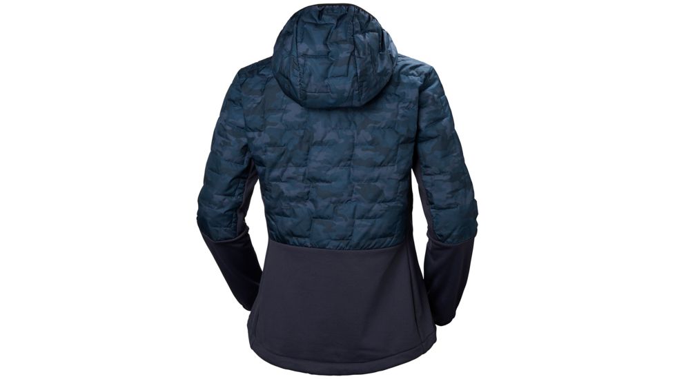 Helly Hansen Lifaloft Hybrid Insulator Jacket - Womens, Graphite Blue Camo, Medium, 65627-995-M