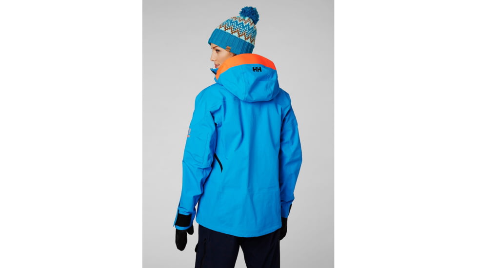 Helly Hansen Maroi Shell Jacket - Womens, Bluebell, Medium, 65642-628-M