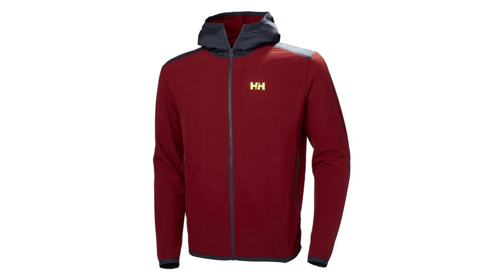 Helly Hansen Mens Jotun Hooded Jacket, Syrah, Large, 62811-149-L