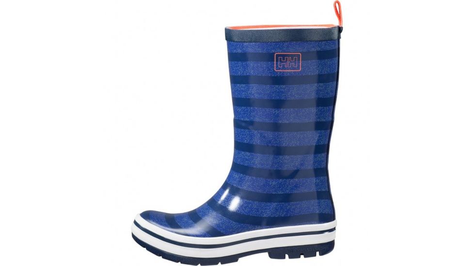 Helly Hansen Midsund 2 Graphic Rubber Boot, Women's, Night Blue/Charcoal, 10 US 11282_599-10