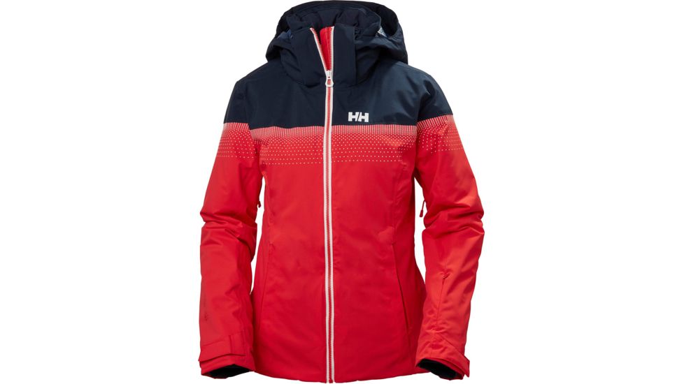 Helly Hansen Motionista Lifaloft Jacket - Womens, Alert Red, Extra Small, 65677-222-XS