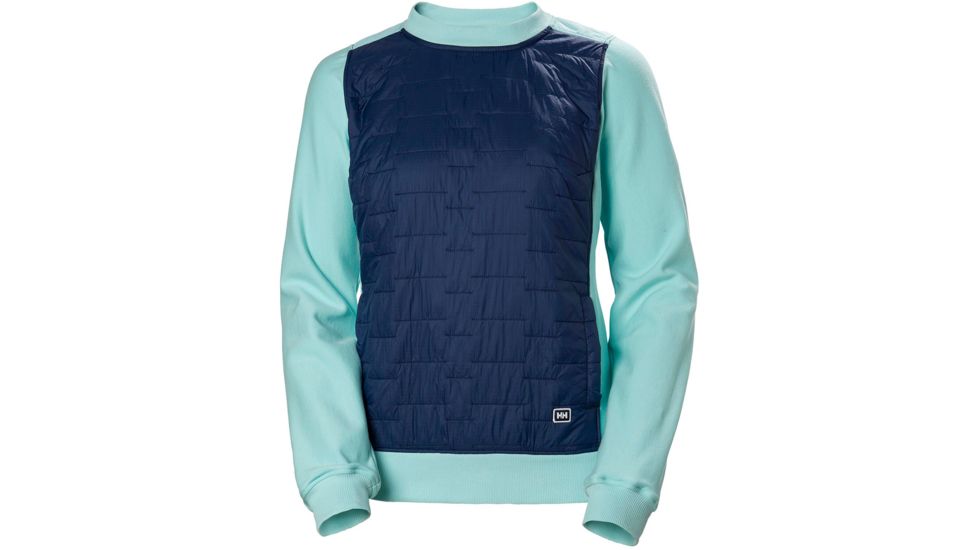 Helly Hansen Movatn Wool Ins Sweater - Womens, North Sea Blue, Large, 62927603-L