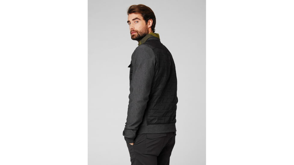 Helly Hansen Movatn Wool Insulated Sweater - Mens, Ebony, Medium, 62917-980-M