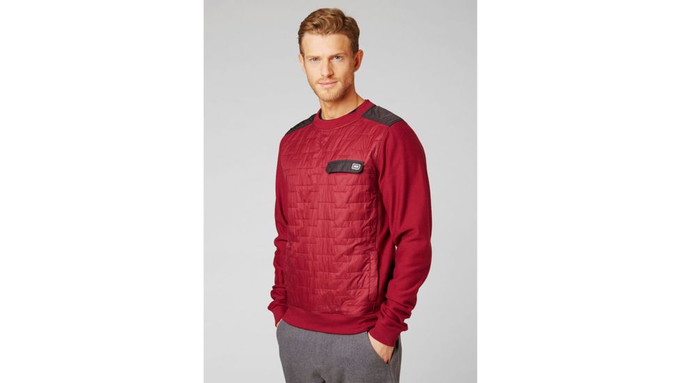 Helly Hansen Movatn Wool Insulated Sweater - Mens, Oxblood, Extra Large, 62917-215-XL