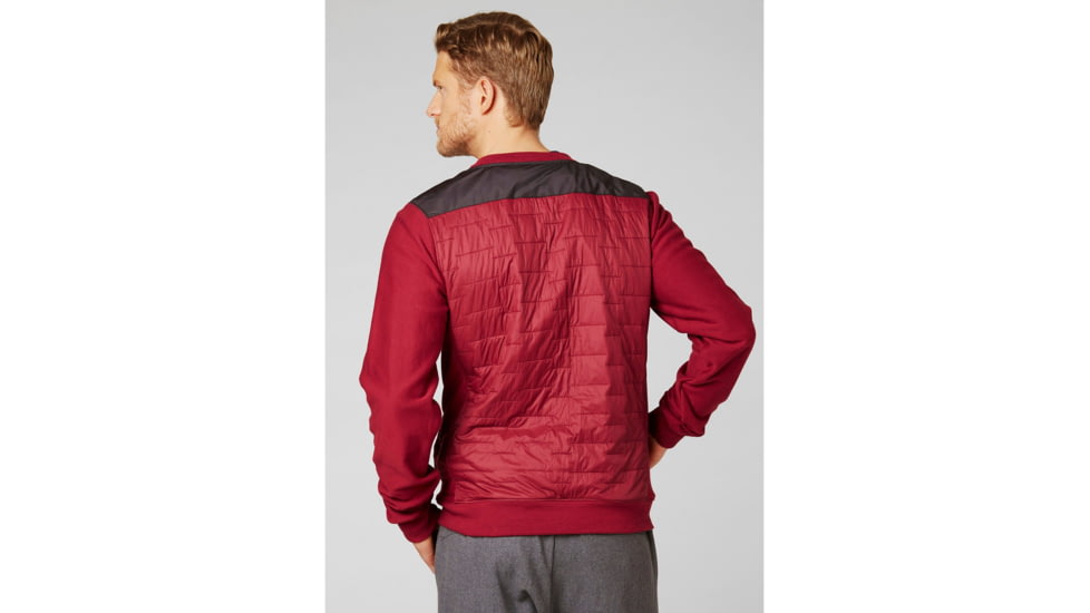 Helly Hansen Movatn Wool Insulated Sweater - Mens, Oxblood, Extra Large, 62917-215-XL