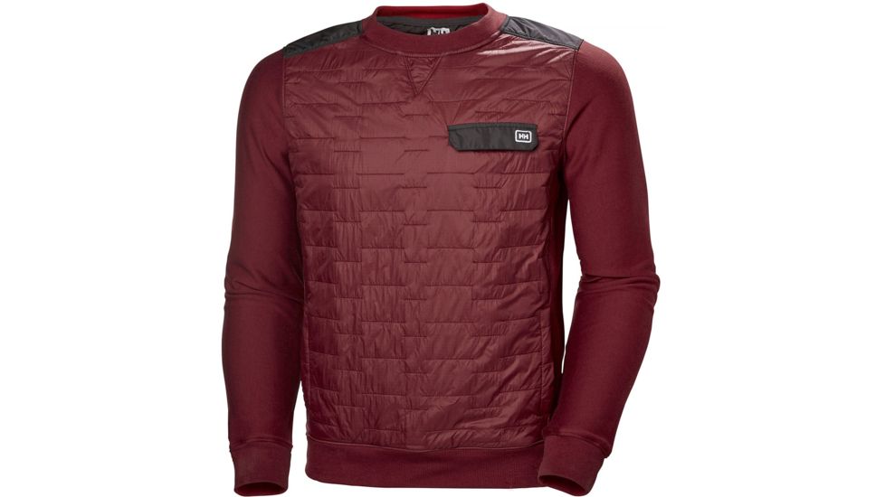 Helly Hansen Movatn Wool Insulated Sweater - Mens, Oxblood, Extra Large, 62917-215-XL