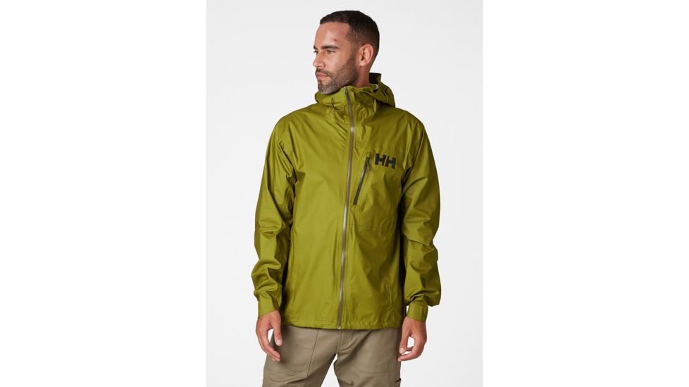 Helly Hansen Odin Minimalist 2.0 Jacket, Fir Green, Large - Mens, 62837-487-L