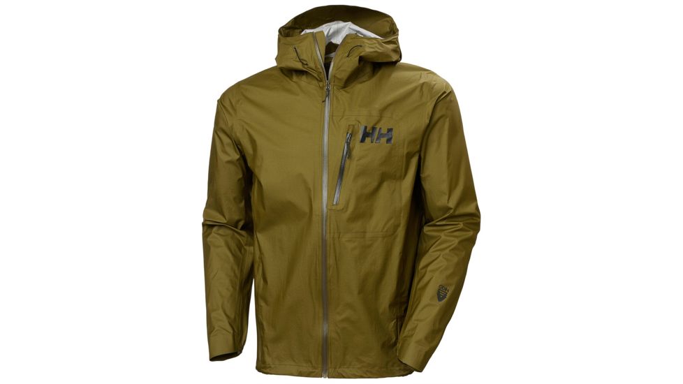 Helly Hansen Odin Minimalist 2.0 Jacket, Fir Green, Large - Mens, 62837-487-L