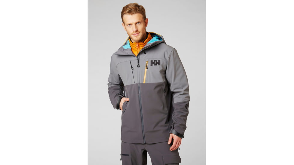 Helly Hansen Odin Mountain Softshell Jacket - Mens, Quiet Shade, 2XL, 62903971-2XL