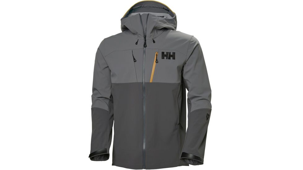 Helly Hansen Odin Mountain Softshell Jacket - Mens, Quiet Shade, 2XL, 62903971-2XL