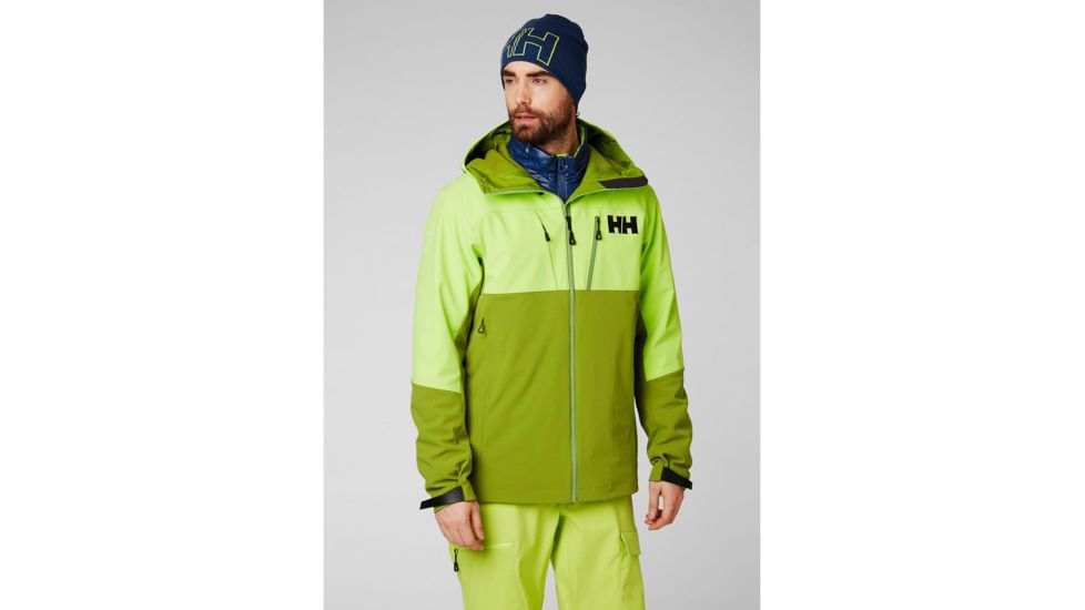 Helly Hansen Odin Mountain Softshell Jacket - Mens, Wood Green, 2XL, 62903407-2XL