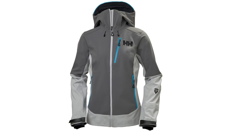 Helly Hansen Odin Mountain Softshell Jacket - Womens, Quiet Shade, Large, 62910971-L