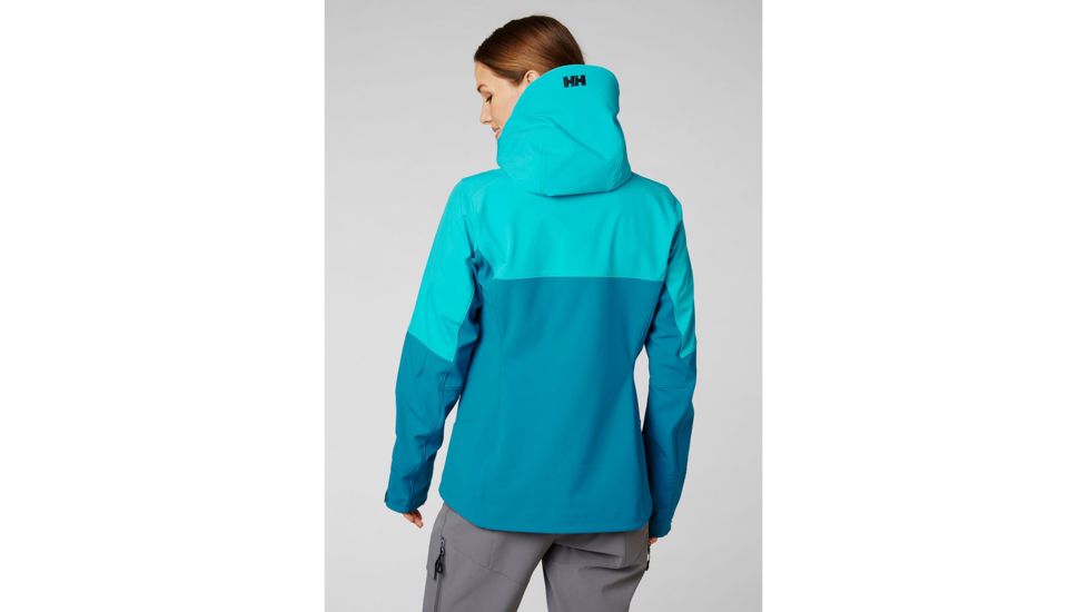 Helly Hansen Odin Mountain Softshell Jacket - Womens, Scuba Blue, Extra Small, 62910-511-XS