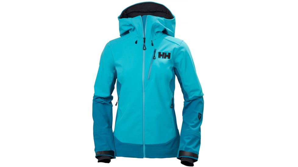 Helly Hansen Odin Mountain Softshell Jacket - Womens, Scuba Blue, Extra Small, 62910-511-XS