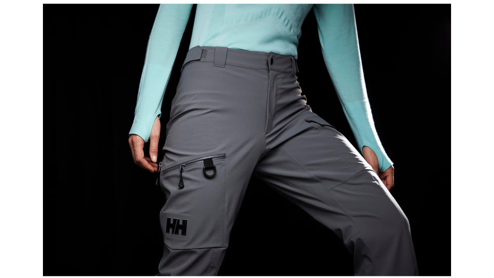 Helly Hansen Odin Mountain Softshell Pant - Womens, Quiet Shade, Medium, 62911-971-M