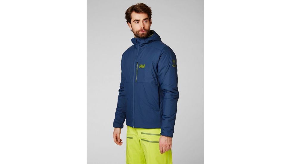 Helly Hansen Odin Stretch Hooded Insulated Jacket - Mens, North Sea Blue, Small, 62833-603-S