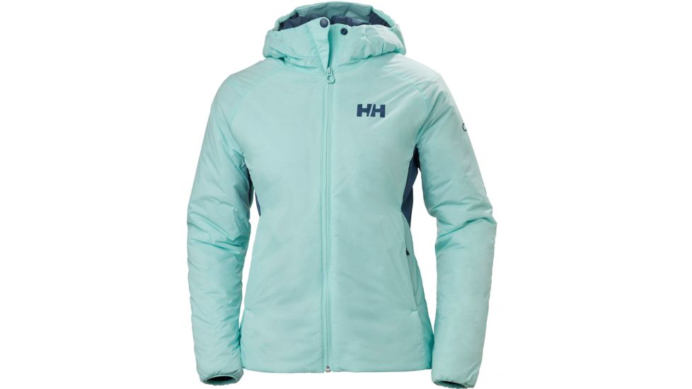 Helly Hansen Odin Stretch Hooded Insulated Jacket - Womens, Blue Tint, Extra Small, 62832-501-XS